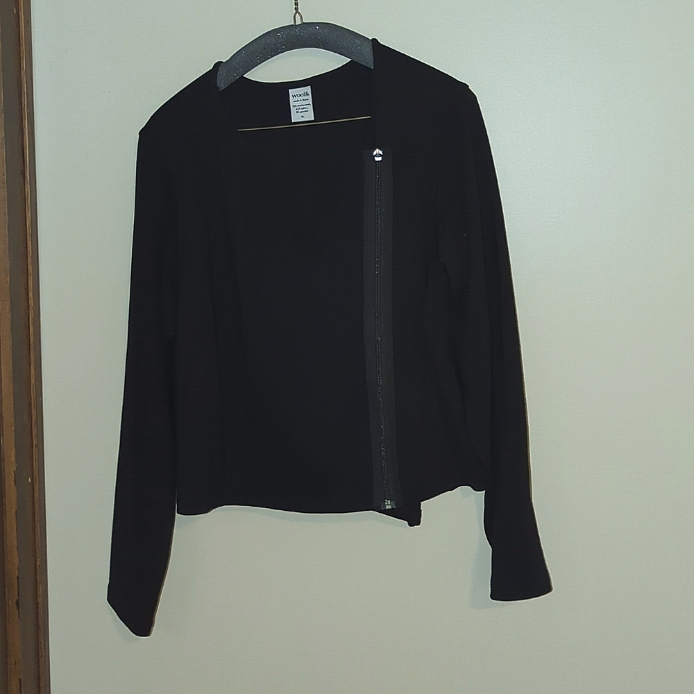 Wool& Lou Ponte Moto Jacket